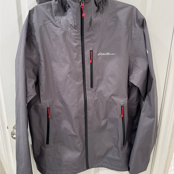Eddie Bauer Men's Charcoal Performance Jacket - Picture 1 of 8